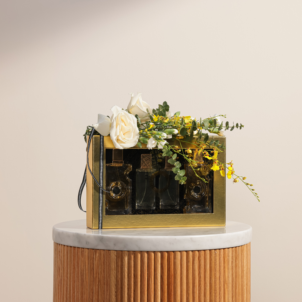 Ajmal Evoke Gift Box | Elegant Flowers
