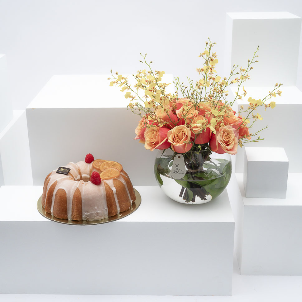 باوند كيك ليمون من سكر دي ندى  | أزهار الشروق