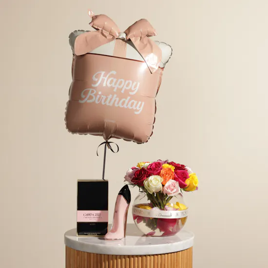 Carolina Herrera Good Girl Blush EDP | Birthday Balloons and Flowers