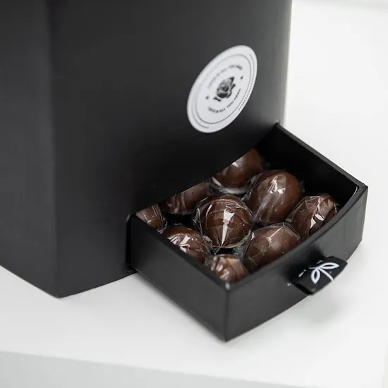 Heart Box of Roses & Chocolate