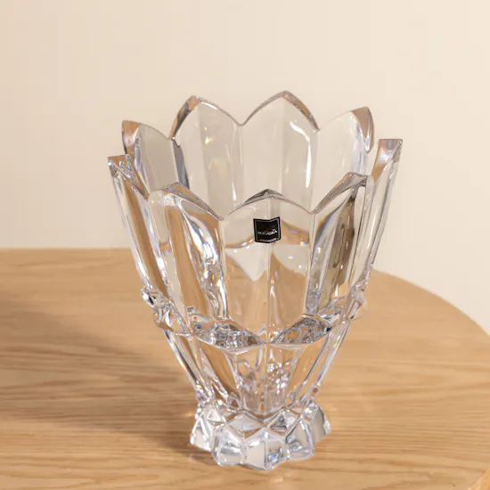 Rogaska Premium Finesse Footed Vase
