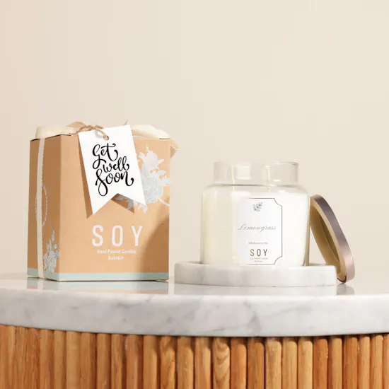 Soy Get Well Soon Lemongrass Candle