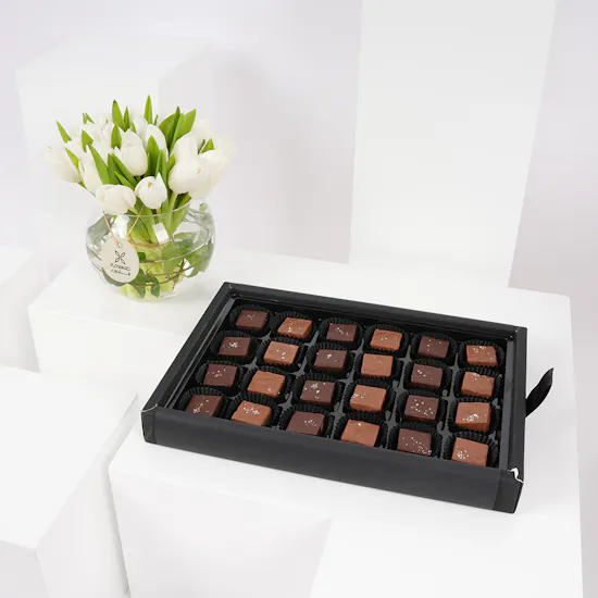 Anoosh Salted Caramels | Flowers Vase