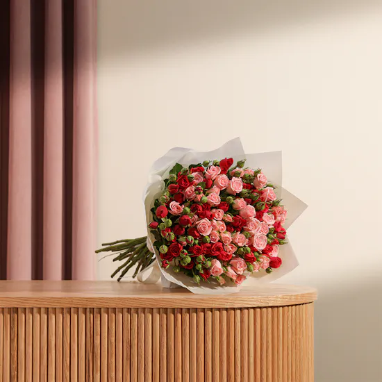Heartfelt Baby Roses Bouquet