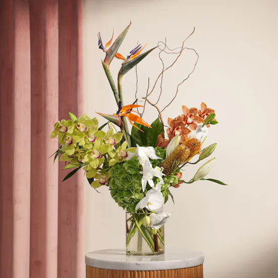 Colorful Flowers Vase by September Studio