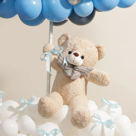 Balloonizer Stand New Baby Boy Balloons