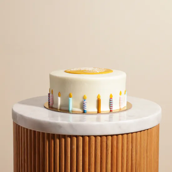 Helen's Bakery Happy Birthday Cake