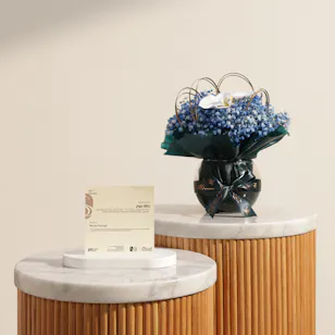 Sky Spa Bloom Men Care Gift Voucher | Eclipse Grace Flower Vase