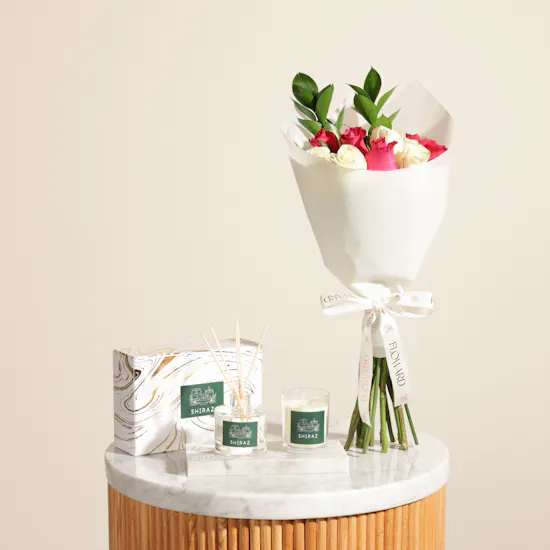 Shiraz Candle and Diffuser Gift Set | Whispering Flowers