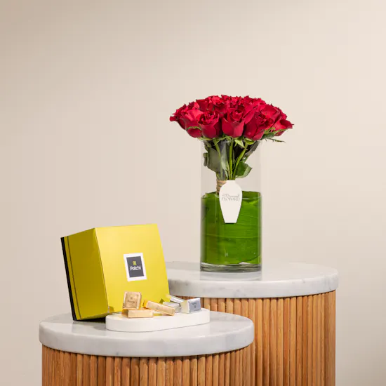 Patchi Chocolate Box | Red Vase
