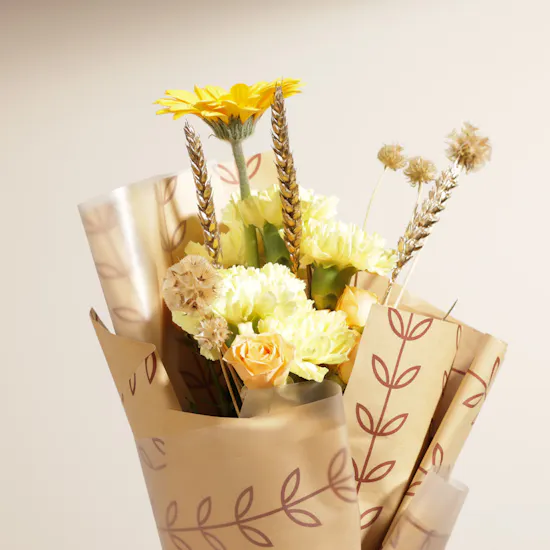 Ghazl Golden Chocolates | Bright Bouquet