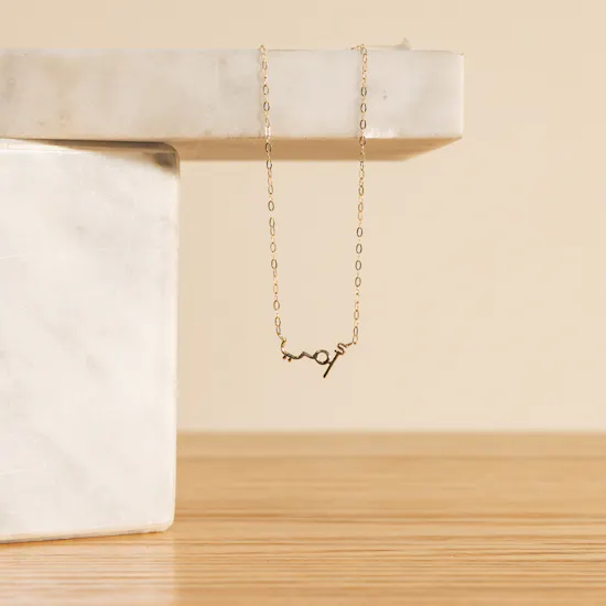 L'azurde Ummi Gold Necklace