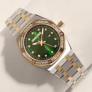 Roberto Cavalli Two Tone Stainless Steel Women's Watch