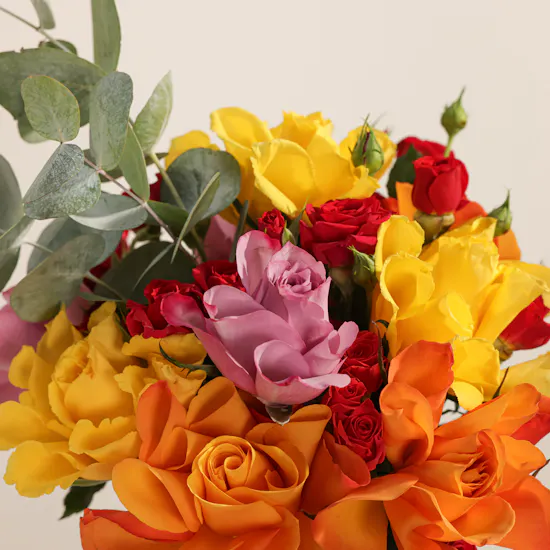 Warm Thoughts Rose Vase