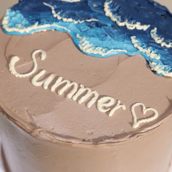 Floward Summer Beach Cake