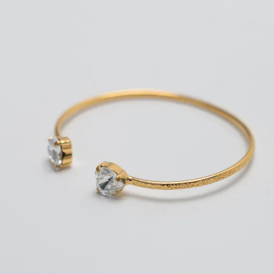 Caroline Svedbom Crystal Heart Bracelet