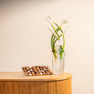 Laderach Assorted Praline Chocolate Box | White Calla Laderach Assorted Praline Chocolate Box | White Calla