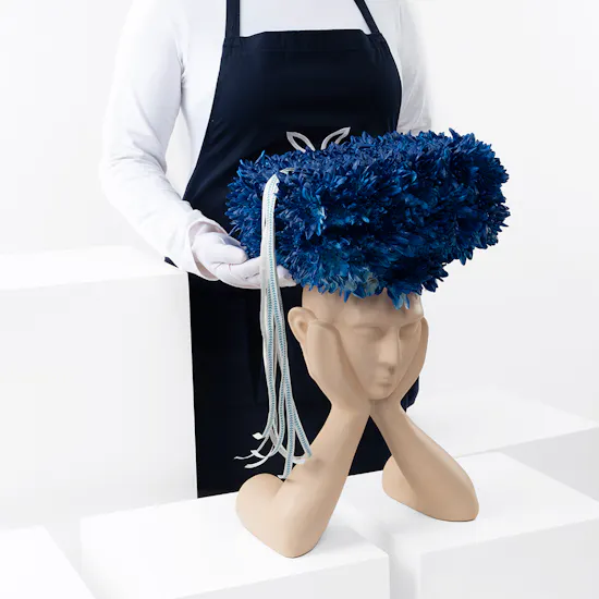 Graduation Ceremony | Blue Chrysanthemum