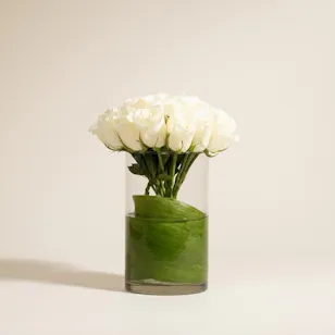 Ivory Elegance Rose Vase Ivory Elegance Rose Vase