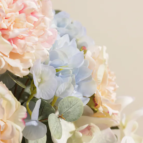Echoes of Serenity Artificial Flowers Vase