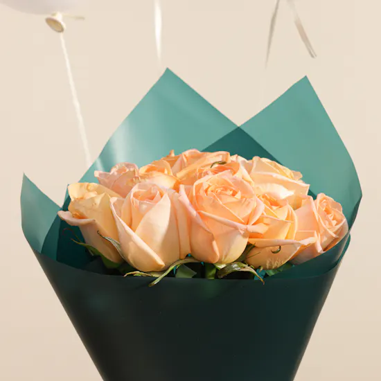 Madeleine Teddy Bear Happy Birthday Cake | Happiest Flowers Bouquet