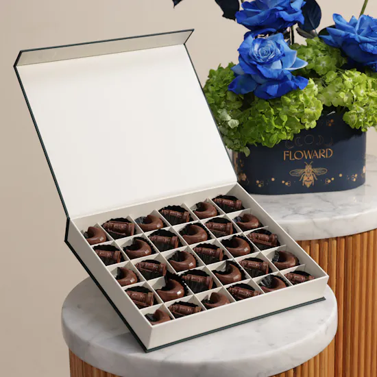 Floward Essence of Joy Medium Chocolate Box | Sweetly Gentle Flower