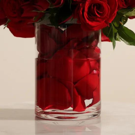 Happy Birthday Flowers Vase