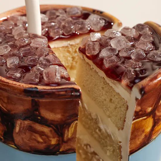 NQ's Bakery Iced Americano Cake | Joyful Contrast Flowers