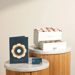 Floward Card 50 BHD | Floward Chocolates and Preserved Roses Floward Card 50 BHD | Floward Chocolates and Preserved Roses