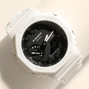 Casio G-Shock Carbon Core Guard White Men’s Watch
