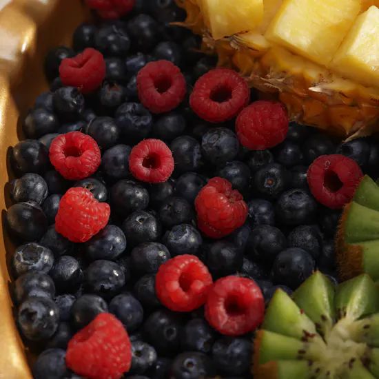 Fruitful Day Deluxe Get Well Soon Berry Twist Platter