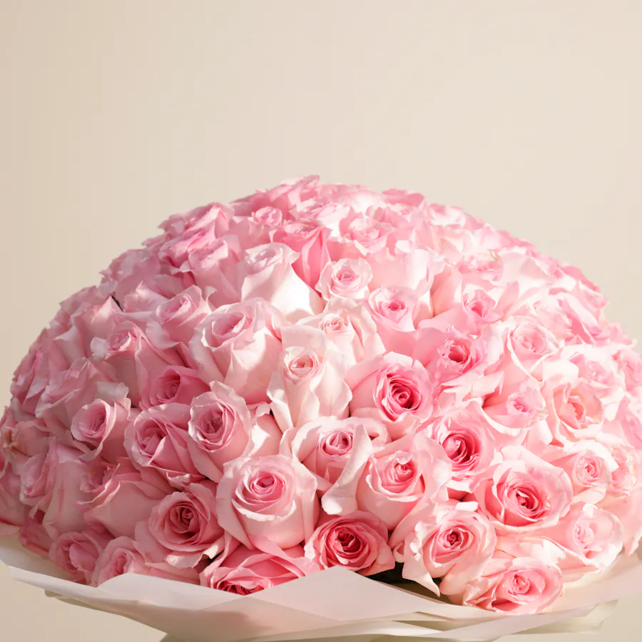 Soft Petals Bouquet | 150 Roses 5