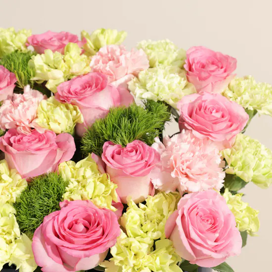Blush and Sage Flower Box