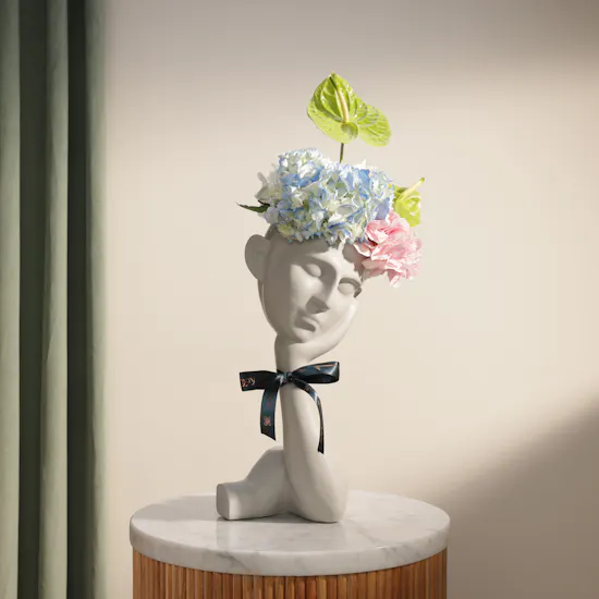 Fantastic Face Shaped Flower Vase