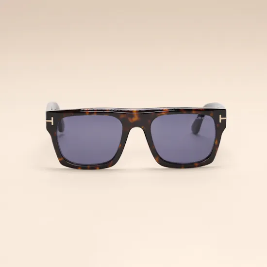 Tom Ford Cyrus Square Dark Havana Men's Sunglasses