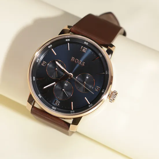 Hugo Boss Contender Brown Men's Watch