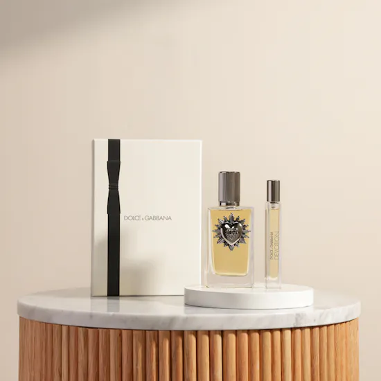 مجموعة عطر ديفوشن بور أوم أو دي بارفيوم للرجال من دولتشي آند غابانا