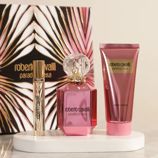 مجموعة عطر باراديسو روزا النسائية من روبرتو كافالي