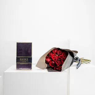 Bad Boy Dazzling Garden Carolina Herrera for Men 100ml | Red Roses