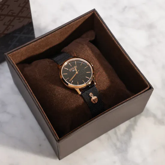 Ferre Milano Classic Black Round Women’s Watch