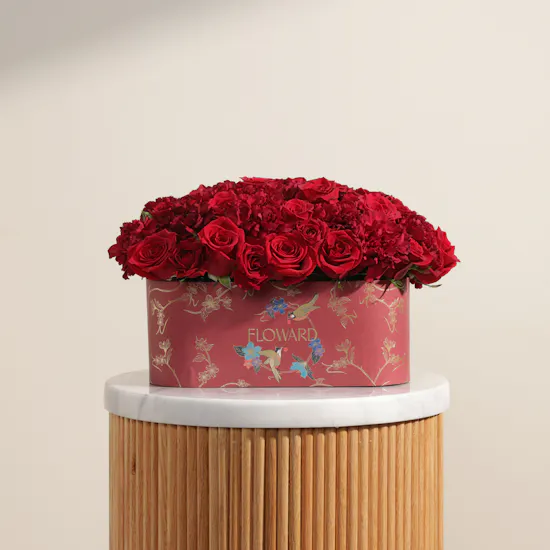 Love Accent Flower Box