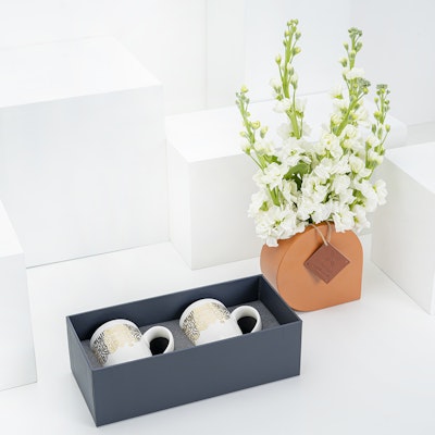Dimlaj Shafa Set of 2 Pcs Porcelain Mugs