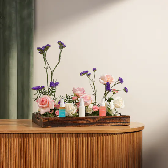 Mubkhar Swash Summer Tray | Flowers
