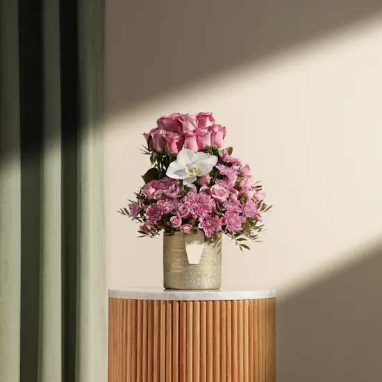 Festive Lights Flower Vase