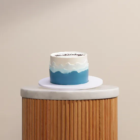 Floward Blue Birthday Cake | Chocolate