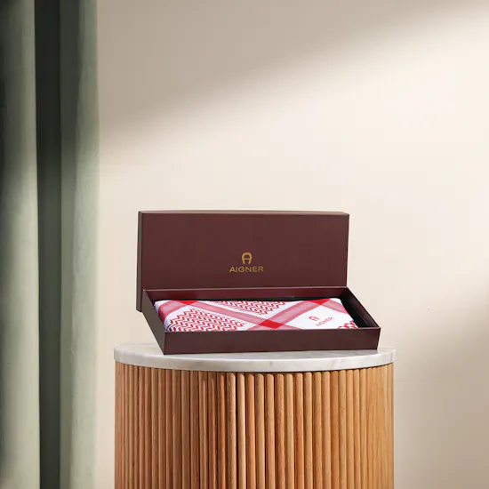 Aigner Red Shemagh