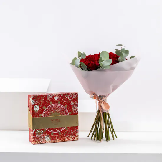 Carolina Herrera Bad Boy Men Set | Valentine's Bouquet