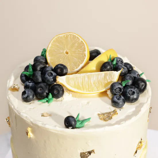Floward Lemon Blueberry Delicious Cake