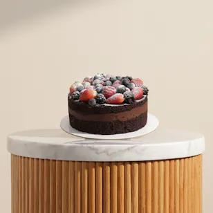 SugarMoo Chocolate Vegan Cake