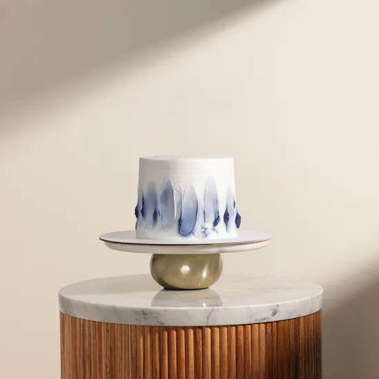 Floward Dear Father Blue Palette Cake